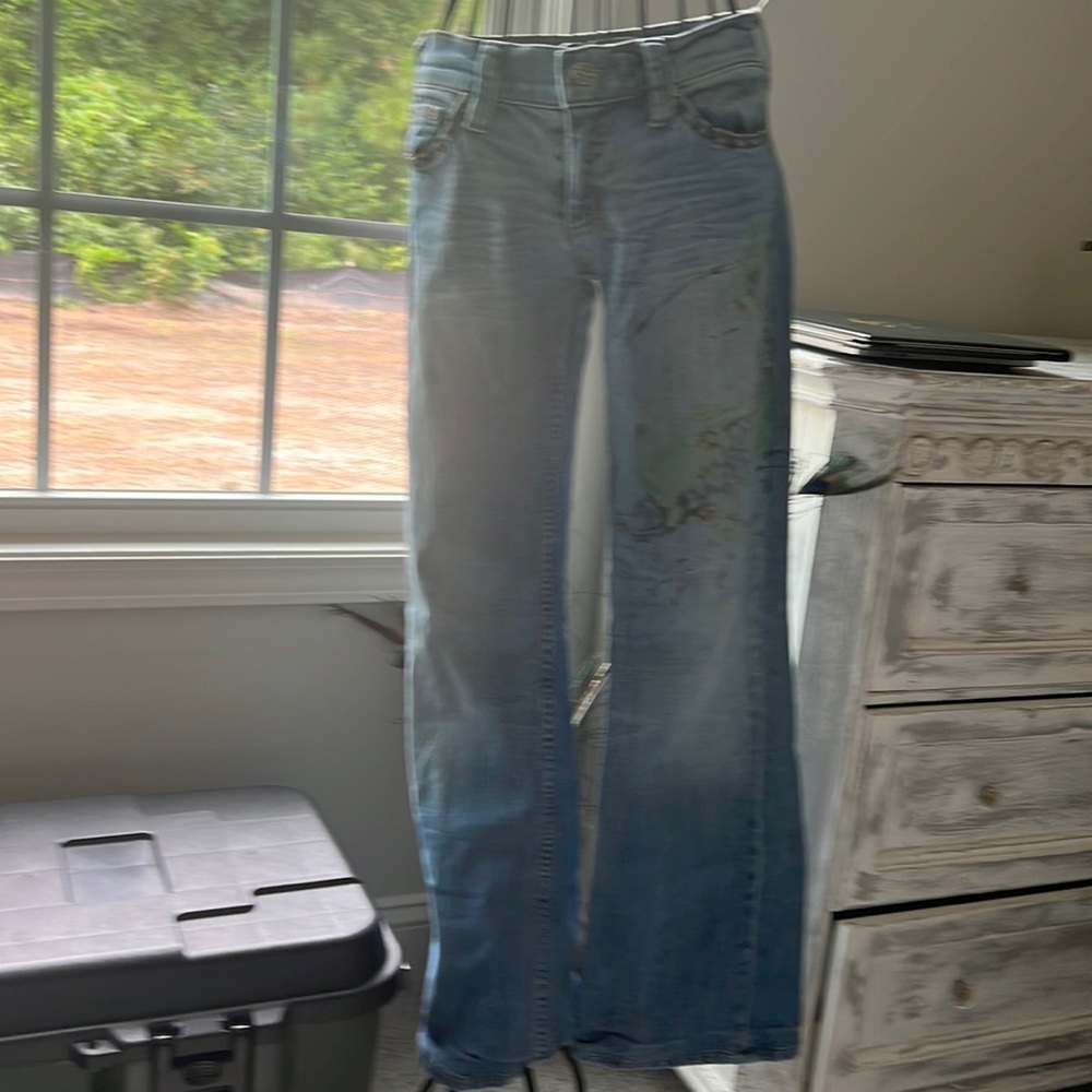Allen B flare jeans size 28